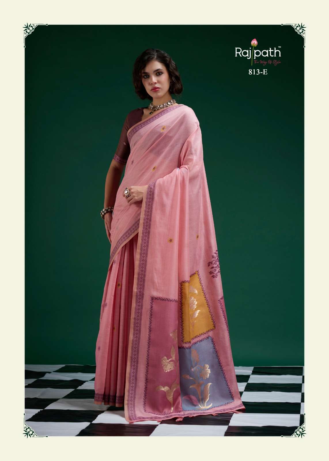 RAJPATH Jamdani Cotton Vol - 02 Sarees - Amrah Wholesale