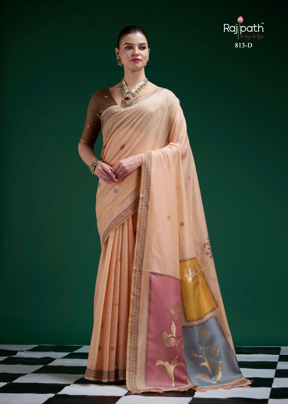 RAJPATH Jamdani Cotton Vol - 02 Sarees - Amrah Wholesale