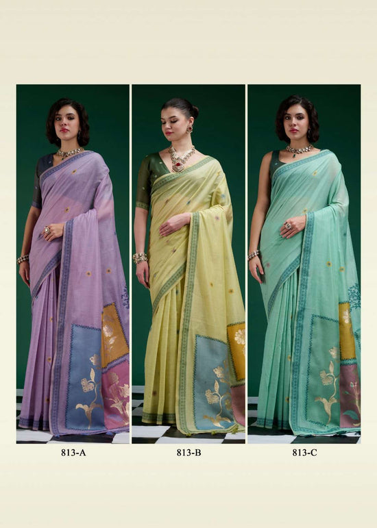 RAJPATH Jamdani Cotton Vol - 02 Sarees - Amrah Wholesale