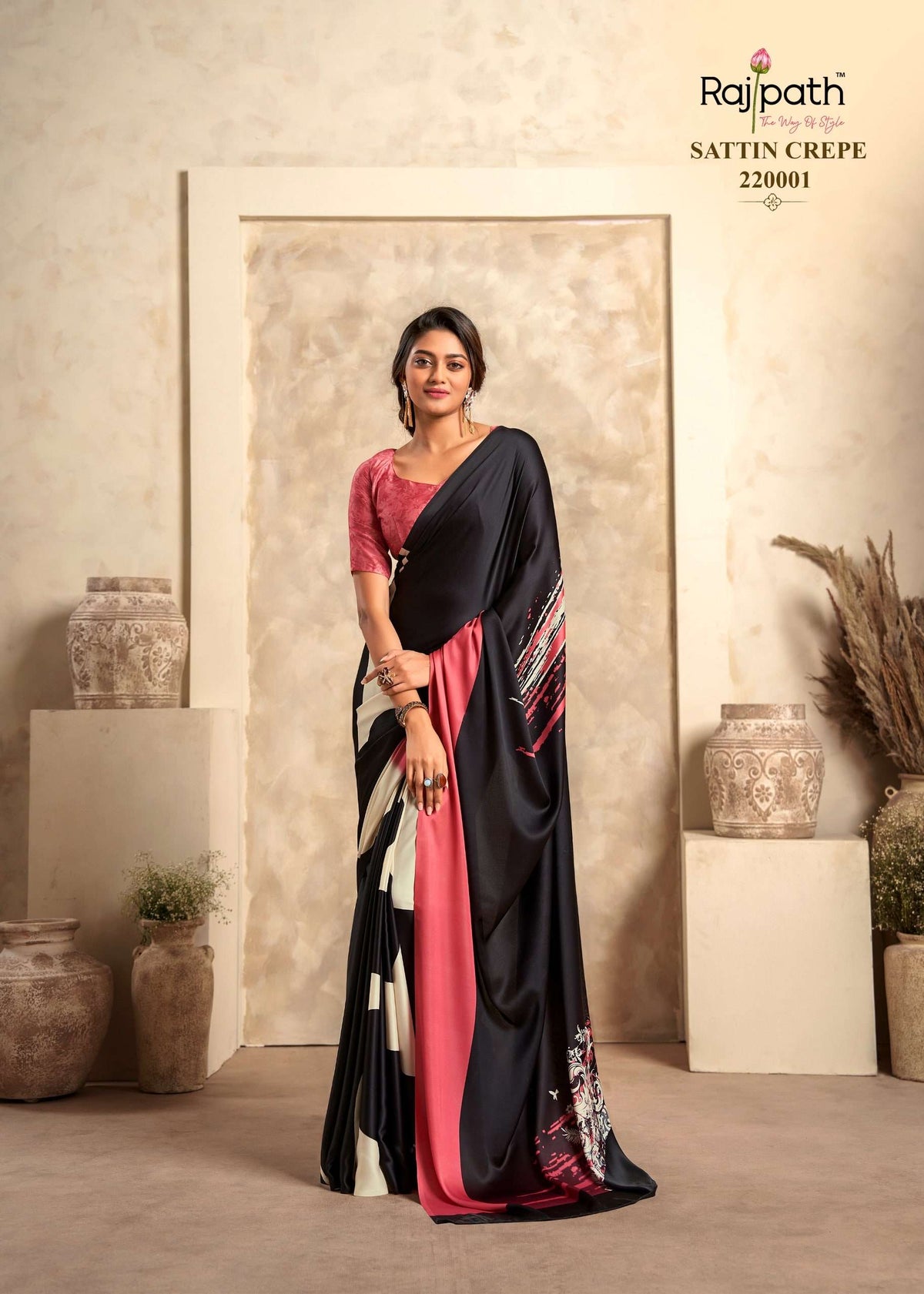 Rajpath Jasmine Saree - Amrah Wholesale