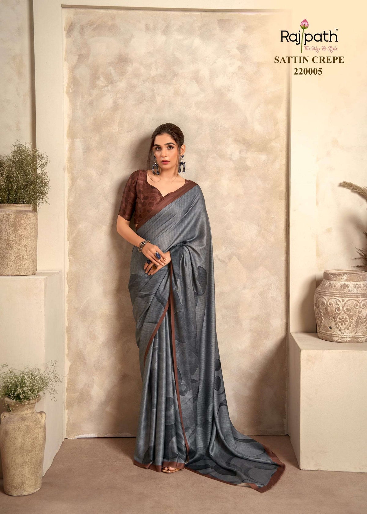 Rajpath Jasmine Saree - Amrah Wholesale