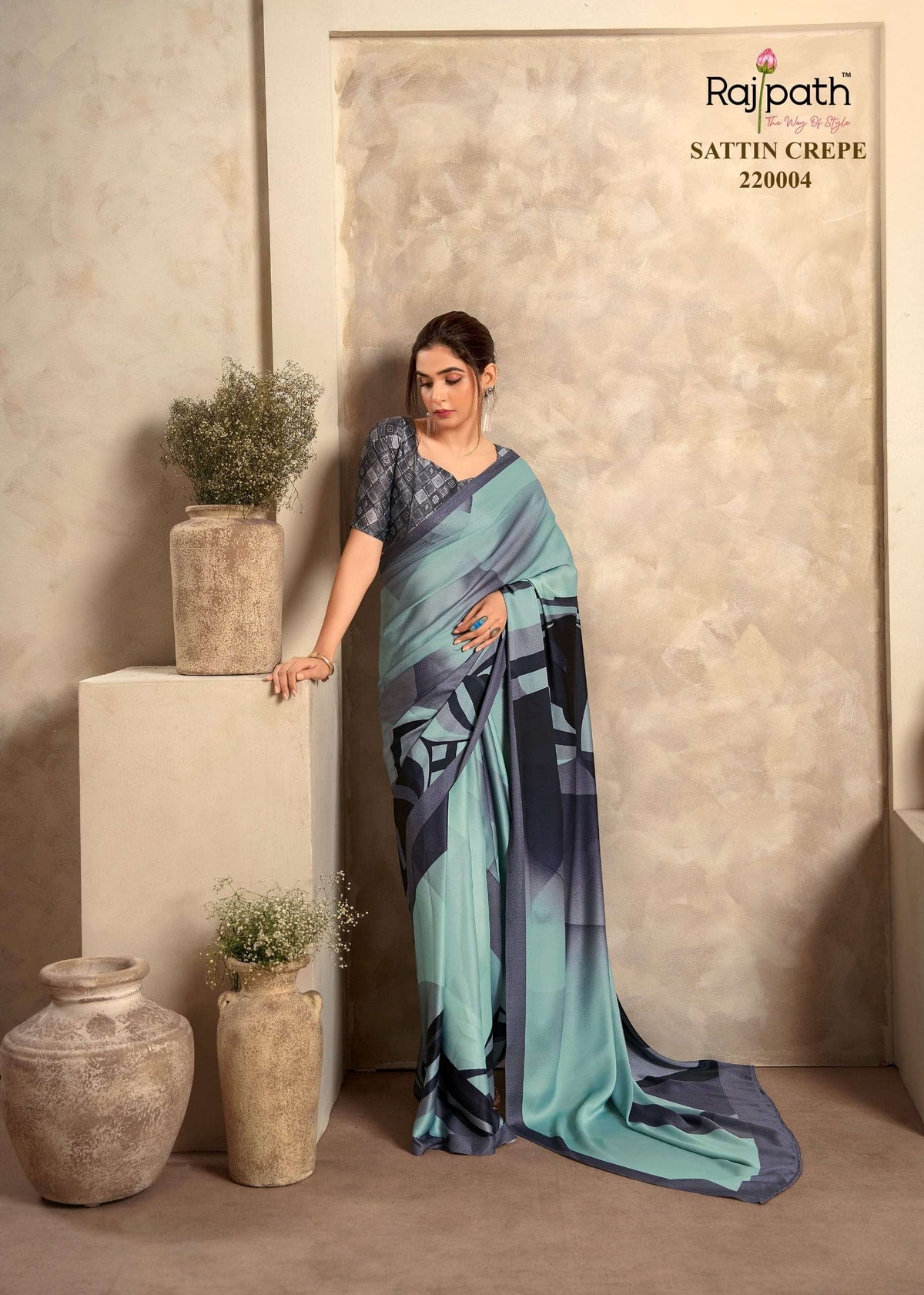 Rajpath Jasmine Saree - Amrah Wholesale