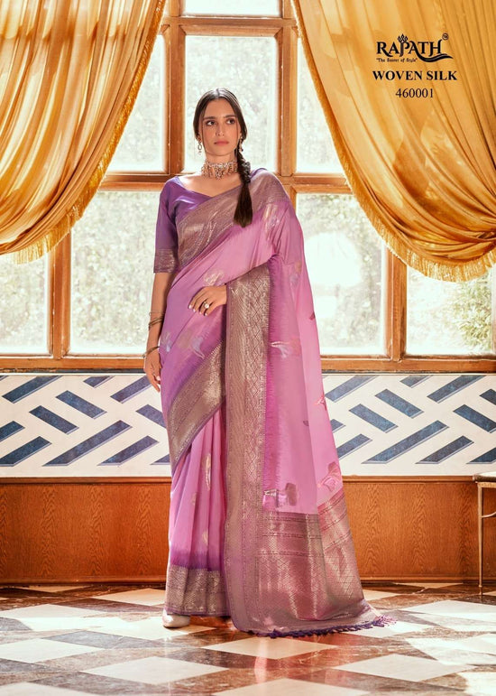 Rajpath Rose Berry Silk