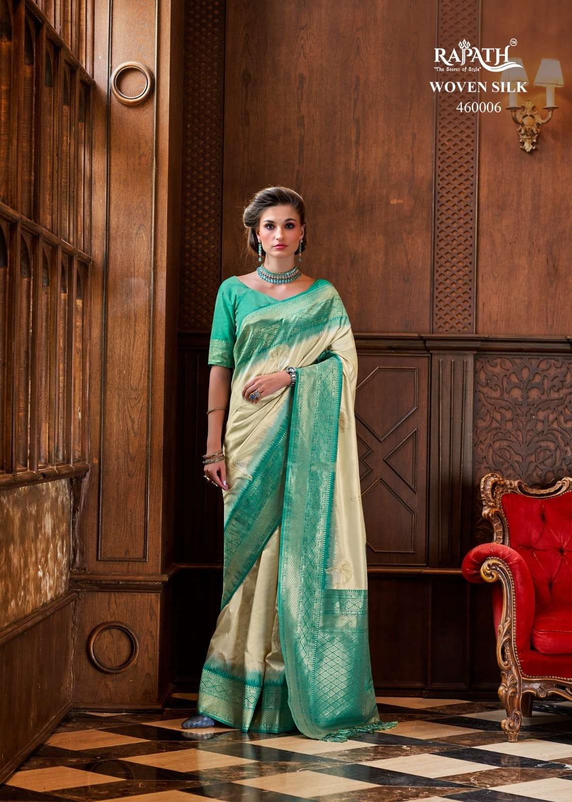 Rajpath Rose Berry Silk
