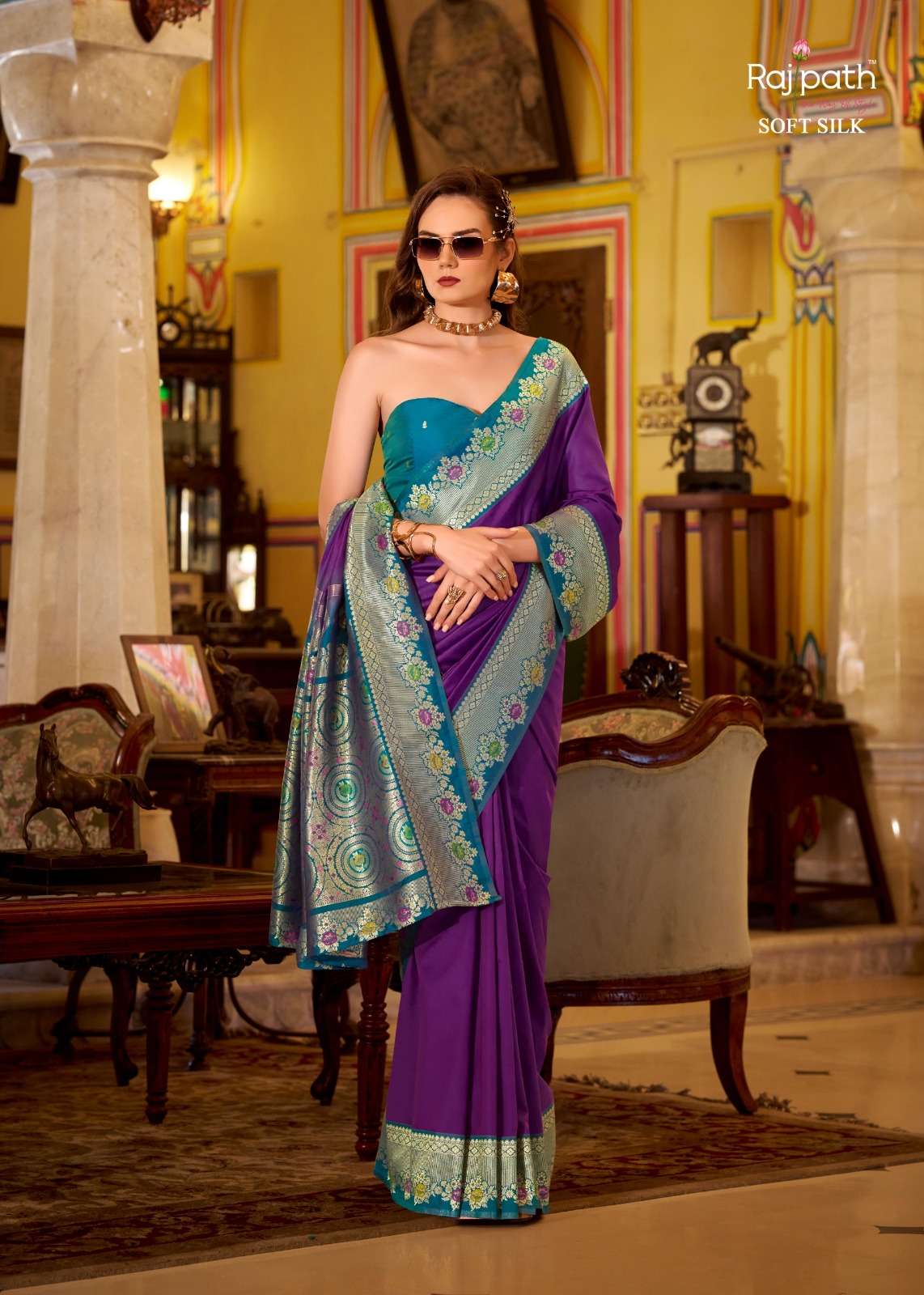 Rajpath Sabarmati Saree Wholesale Catalogue - Amrah Wholesale