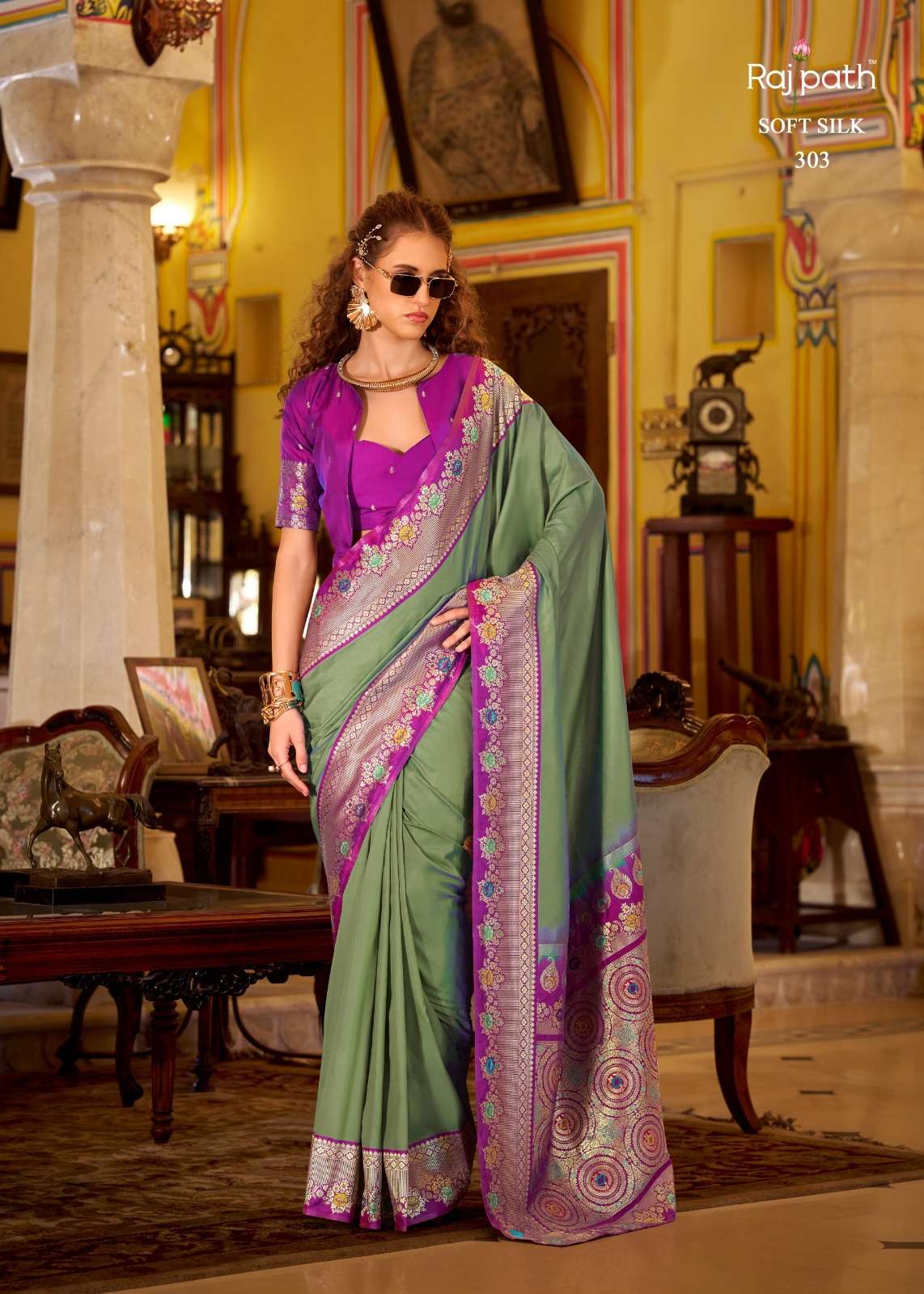 Rajpath Sabarmati Saree Wholesale Catalogue
