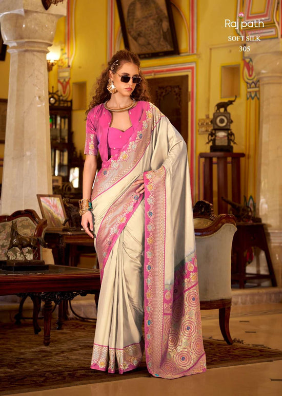 Rajpath Sabarmati Saree Wholesale Catalogue