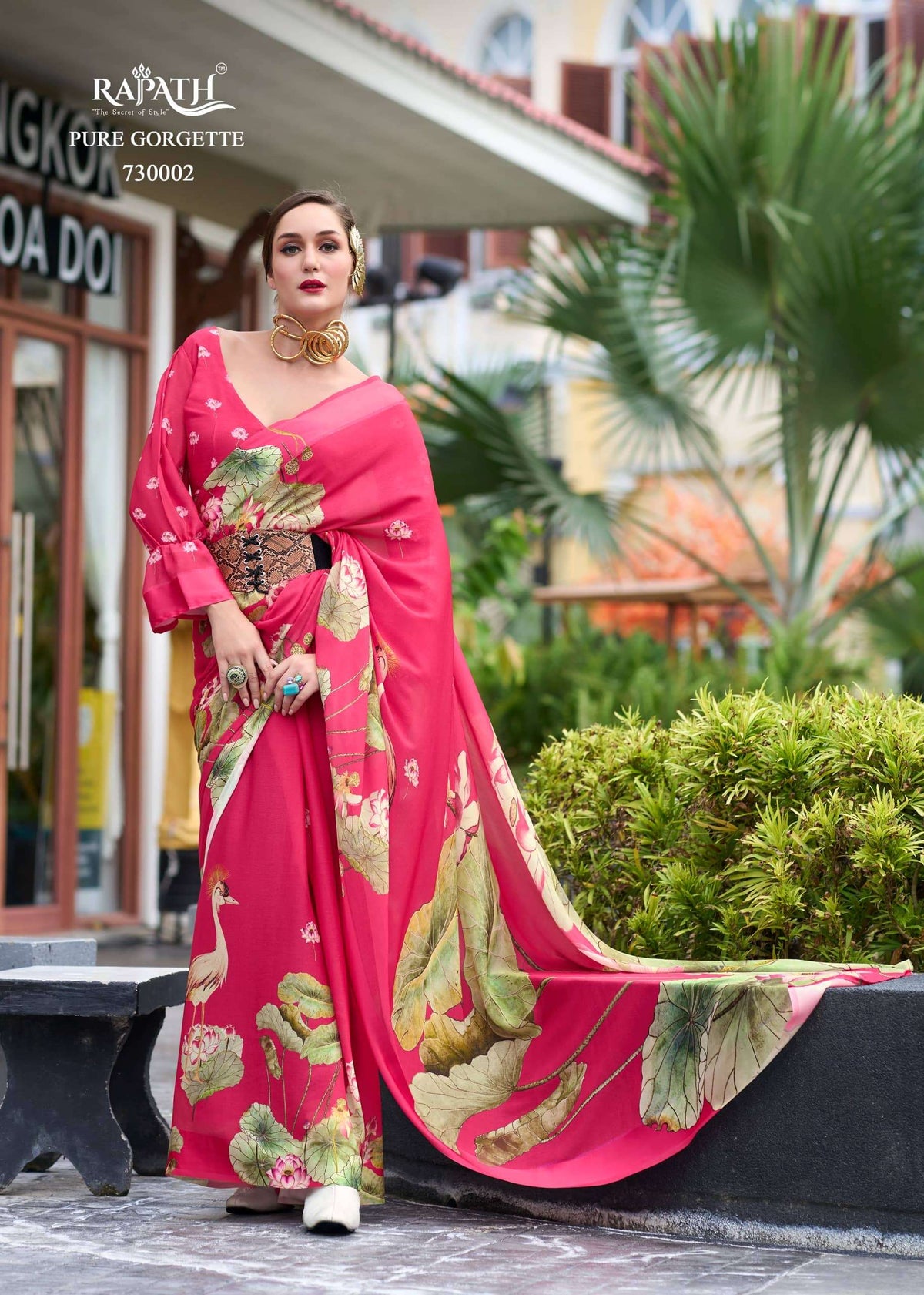Rajpath The Sakira 730001 To 730008 Georgette Printed Saree