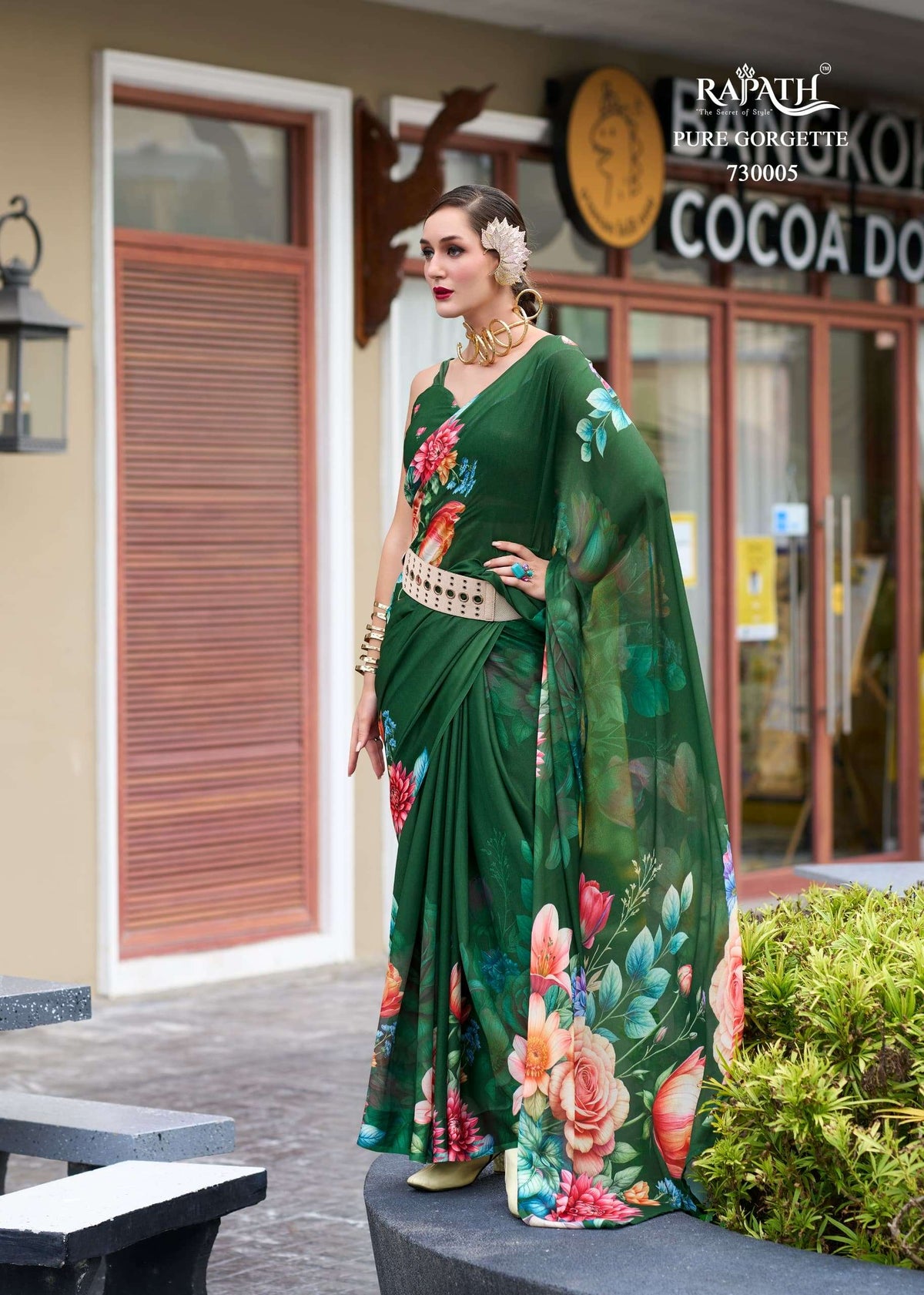 Rajpath The Sakira 730001 To 730008 Georgette Printed Saree
