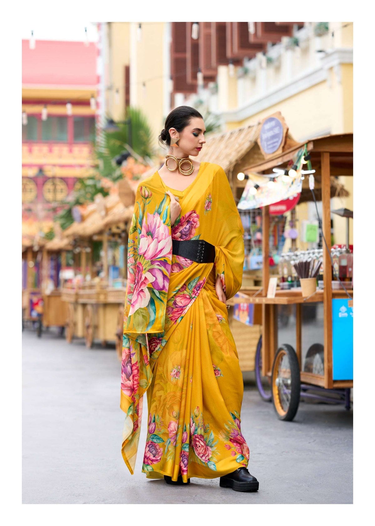 Rajpath The Sakira 730001 To 730008 Georgette Printed Saree