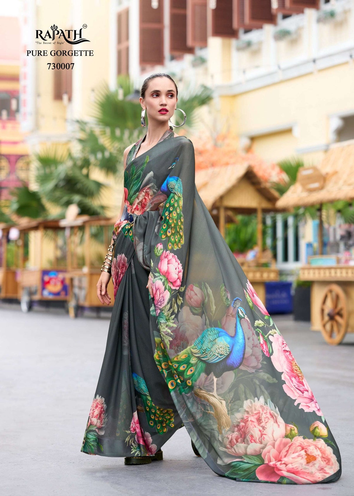 Rajpath The Sakira 730001 To 730008 Georgette Printed Saree