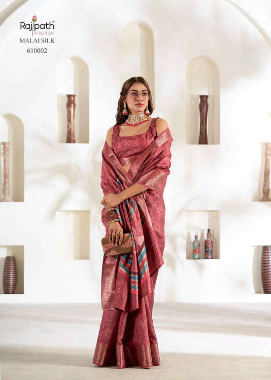 Rajpath Violet Silk 610001 To 610006 - Amrah Wholesale