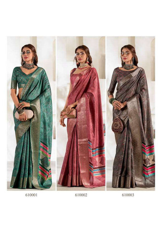 Rajpath Violet Silk 610001 To 610006 - Amrah Wholesale