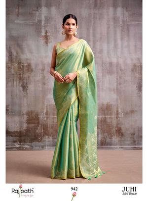 Rajtex Juhi Tissue Silk Printed Premium Saree - Amrah Wholesale