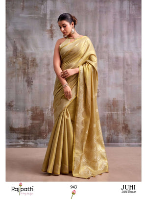 Rajtex Juhi Tissue Silk Printed Premium Saree - Amrah Wholesale