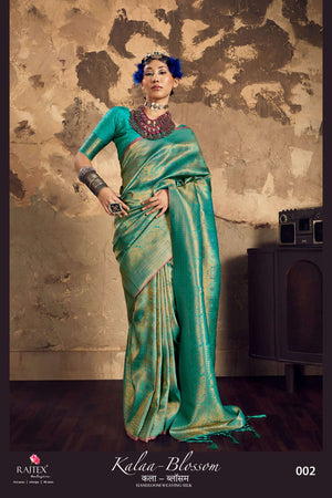 RAJTEX KALAA BLOSSOM Soft Silk Sarees