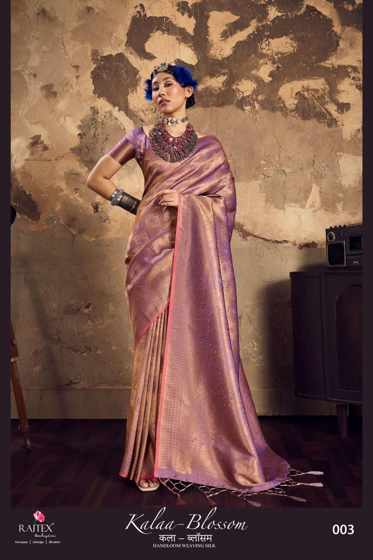 RAJTEX KALAA BLOSSOM Soft Silk Sarees - Amrah Wholesale