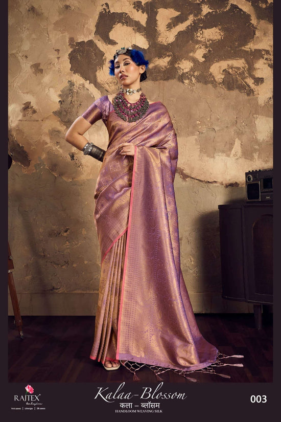RAJTEX KALAA BLOSSOM Soft Silk Sarees - Amrah Wholesale