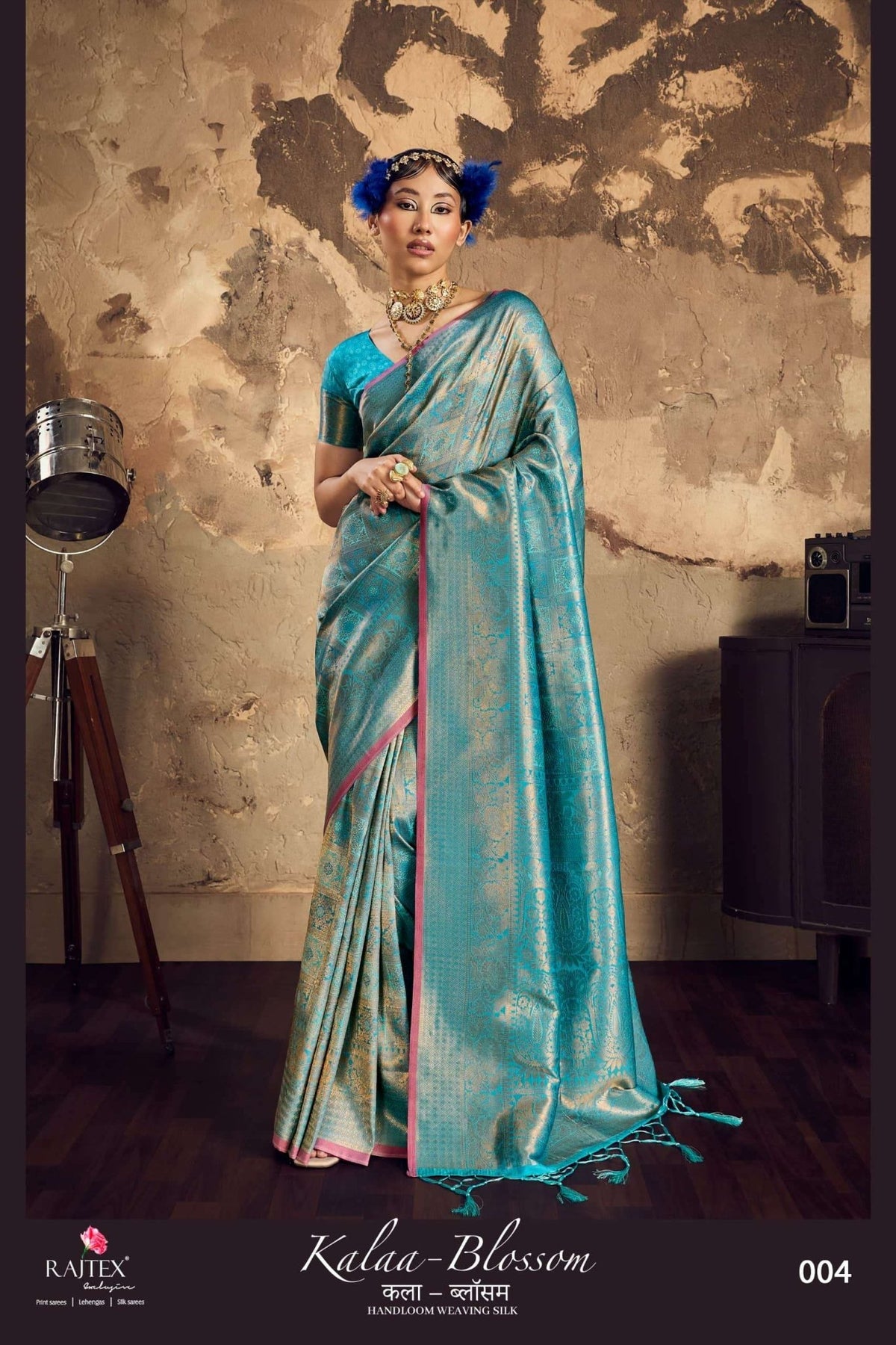 RAJTEX KALAA BLOSSOM Soft Silk Sarees - Amrah Wholesale
