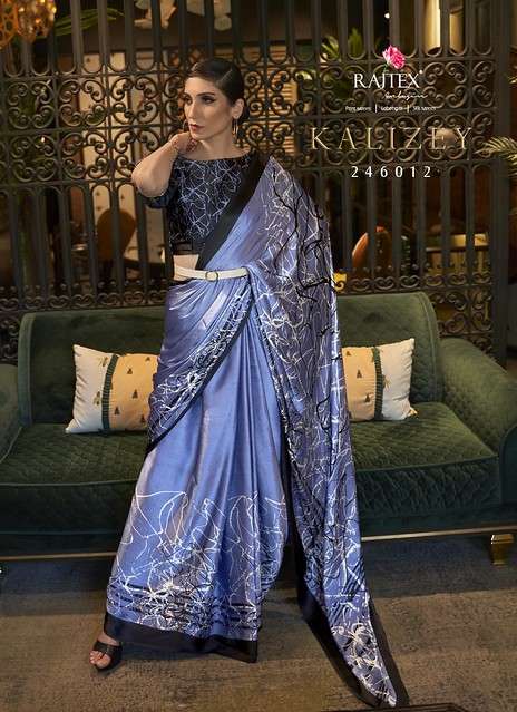 RAJTEX KALIZEY Crepe Silk Printed Saree