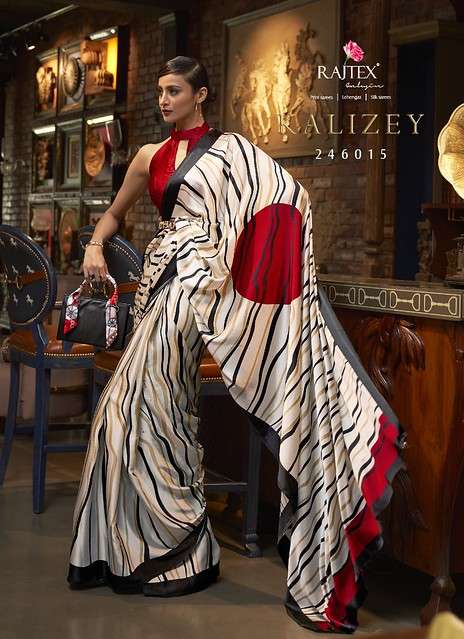 RAJTEX KALIZEY Crepe Silk Printed Saree