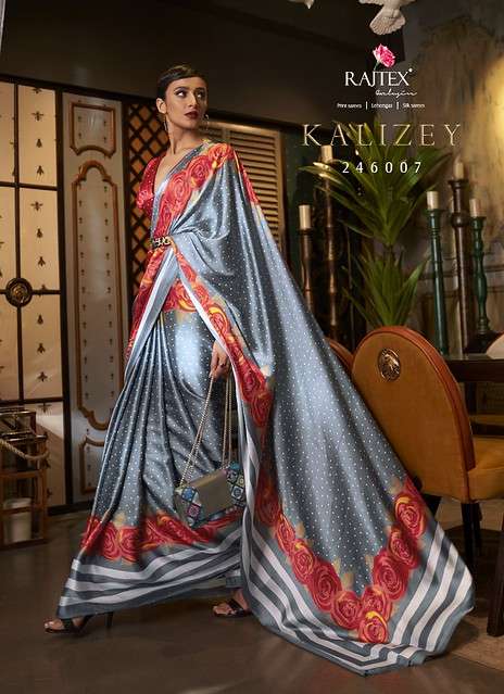 RAJTEX KALIZEY Crepe Silk Printed Saree