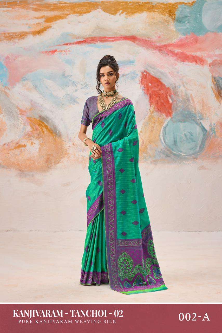 Rajtex Kanjivaram Tanchoi Vol-02