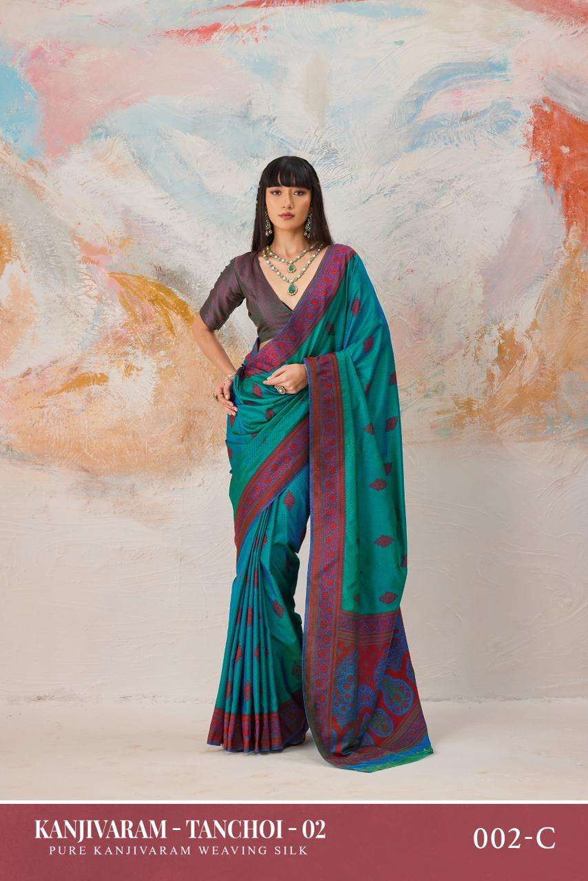 Rajtex Kanjivaram Tanchoi Vol-02
