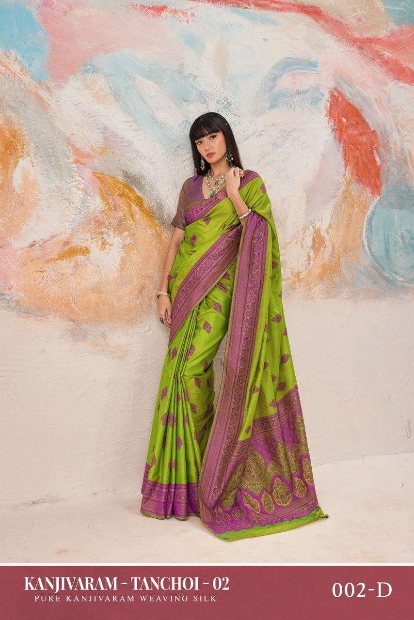 Rajtex Kanjivaram Tanchoi Vol-02