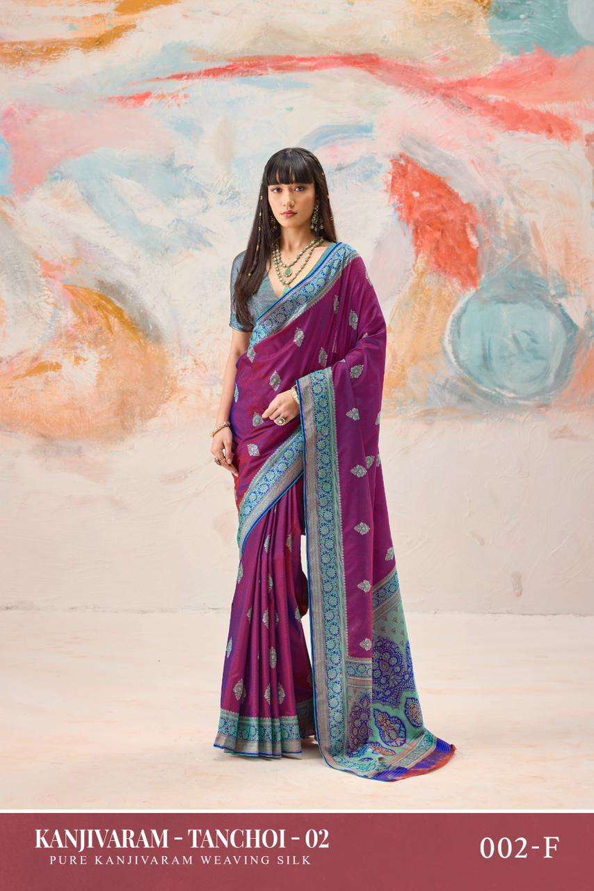 Rajtex Kanjivaram Tanchoi Vol-02