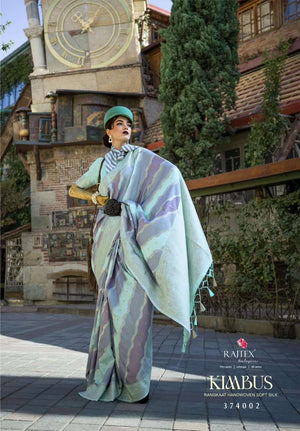RAJTEX KIMBUS Silk Handloom Weaving Festive Wear Saree