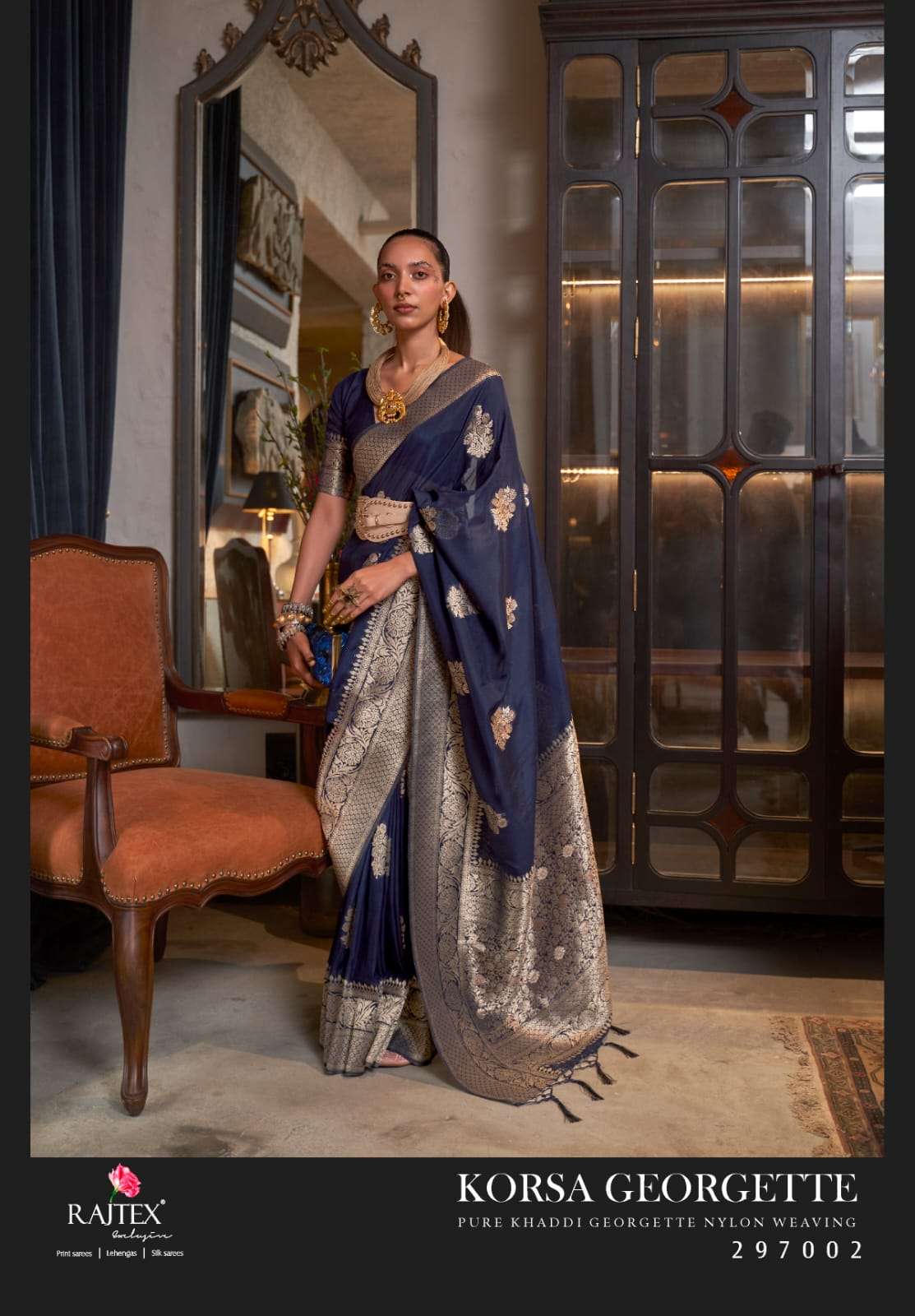 Rajtex Korsa Georgette - Amrah Wholesale