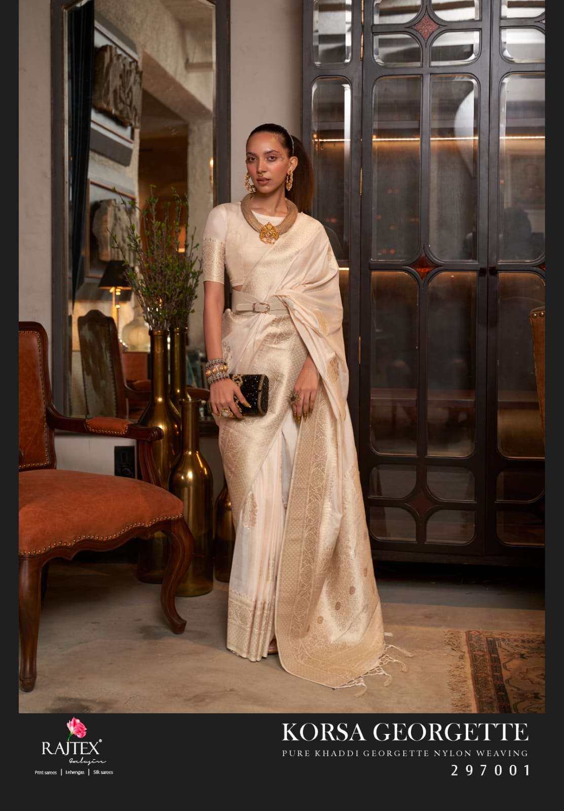 Rajtex Korsa Georgette - Amrah Wholesale