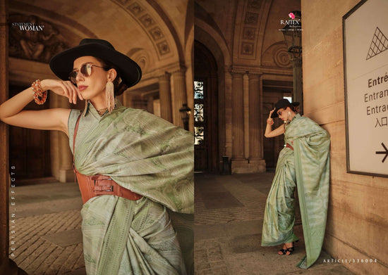 Rajtex Kyha Silk Premium Satin Silk Saree Wholesale