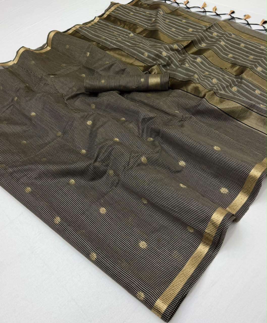 RAJTEX PINCODE Handloom Weaving Silk Printed Saree