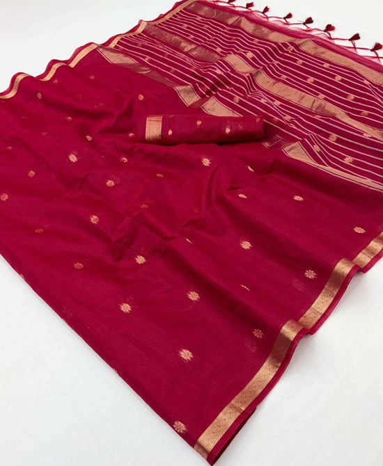 RAJTEX PINCODE Handloom Weaving Silk Printed Saree