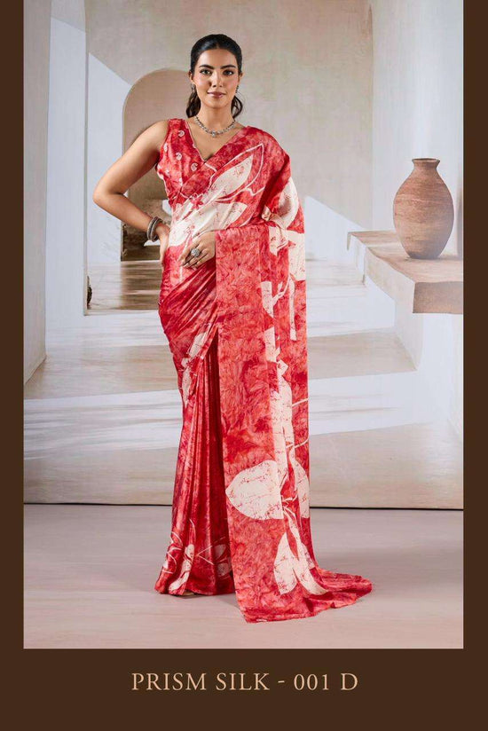 RAJTEX PRISM SILK Modal Satin Sarees