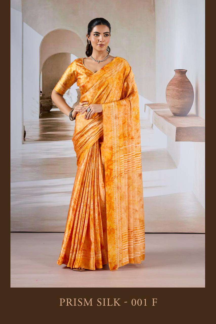 RAJTEX PRISM SILK Modal Satin Sarees