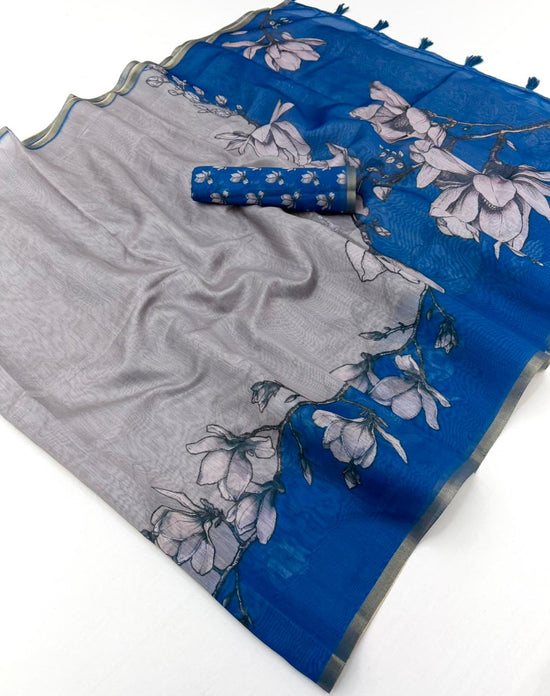 Rajyog D No 1031 To 36 Chanderi Linen Printed Saree - Amrah Wholesale