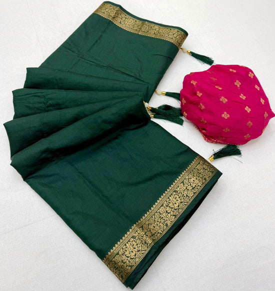 Rajyog Indu Vol 2 Cotton Viscose Zari Weaving Saree