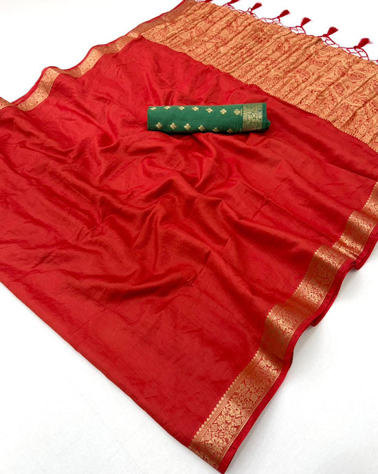Rajyog Indu Vol 2 Cotton Viscose Zari Weaving Saree