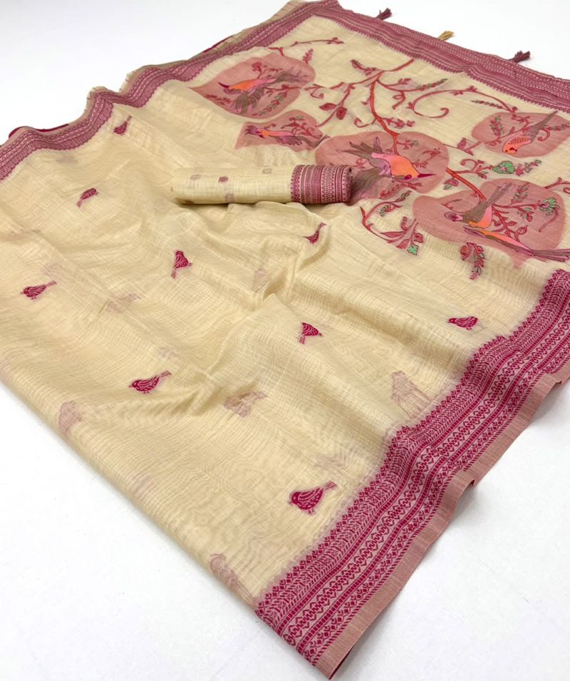 Rajyog Tapti D No 321001 To 06 Cotton Saree