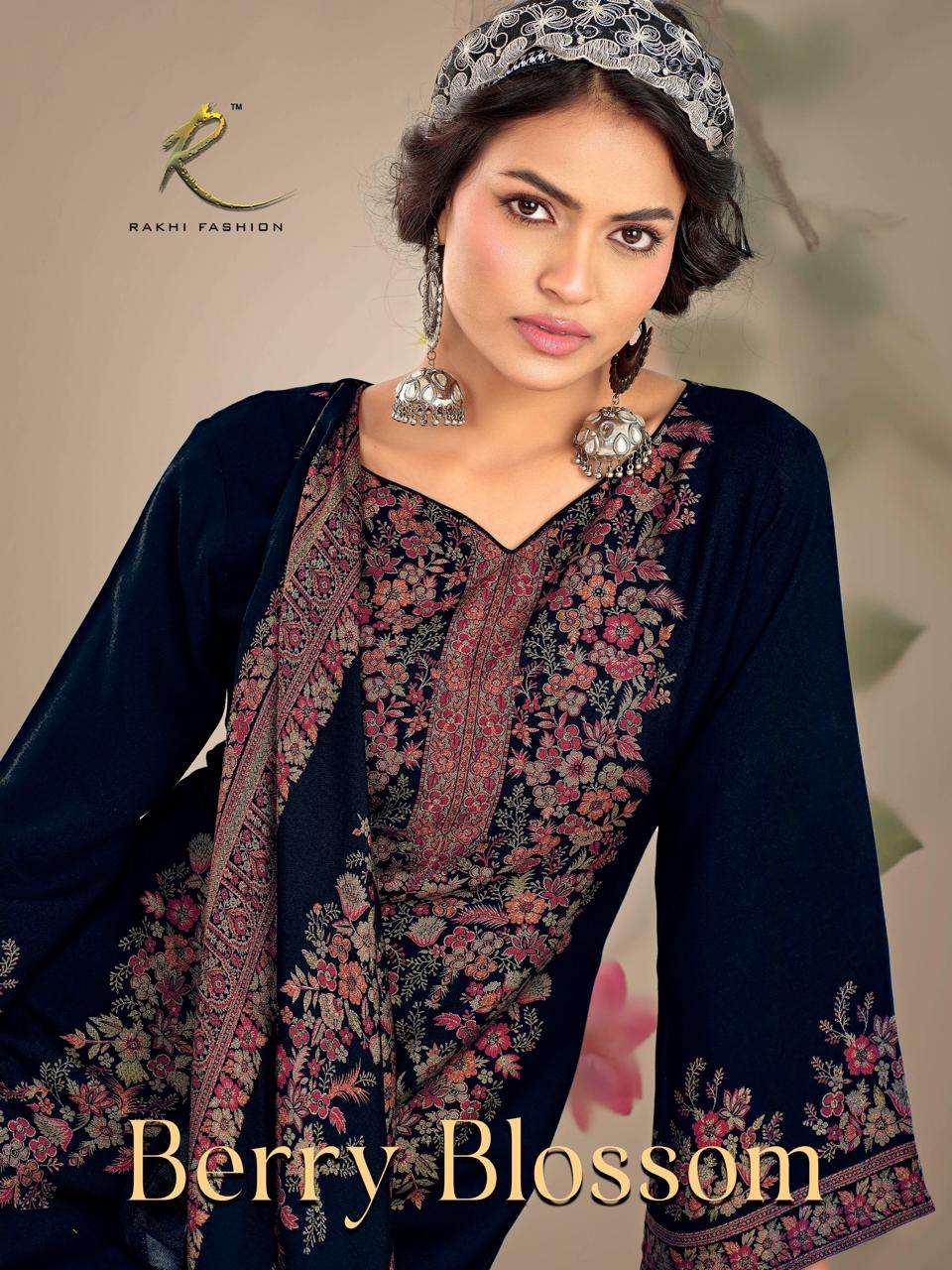 Rakhi Fashion Berry Blossom
