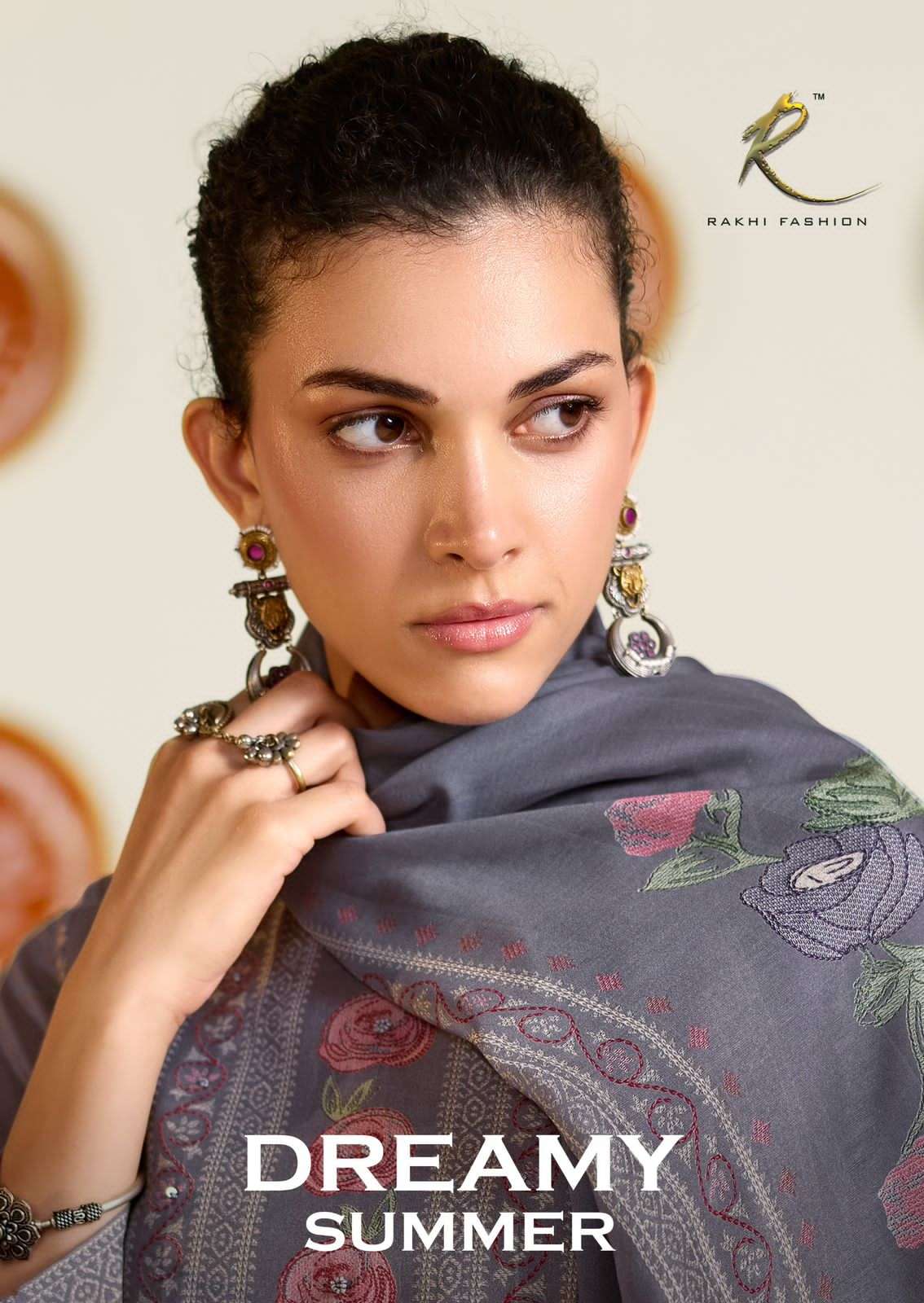 Rakhi Fashion Dreamy Summer 73467 Premium Mul Chanderi Dress Material - Amrah Wholesale