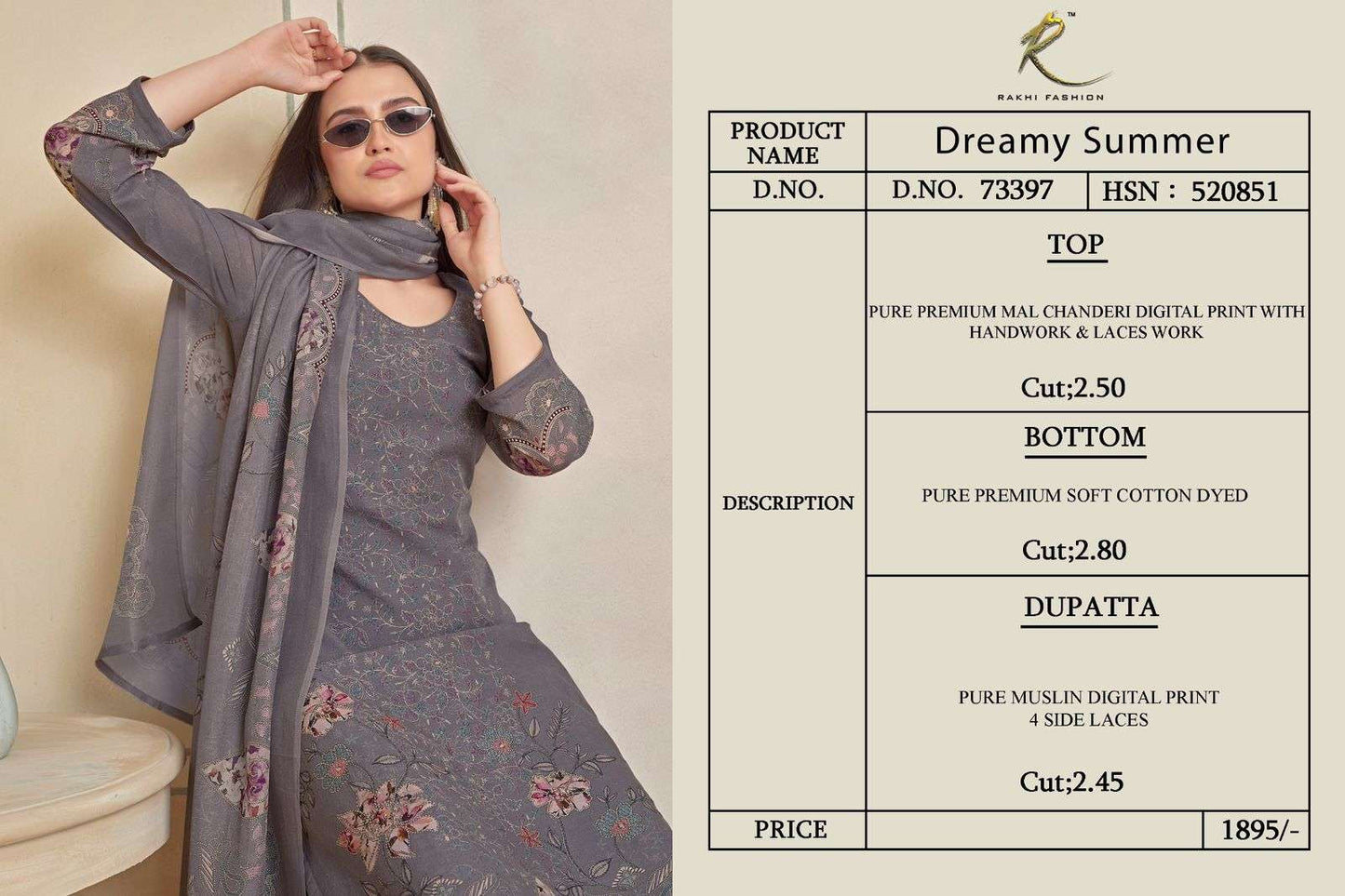 Rakhi Fashion Dreamy Summer 73397 - Amrah Wholesale