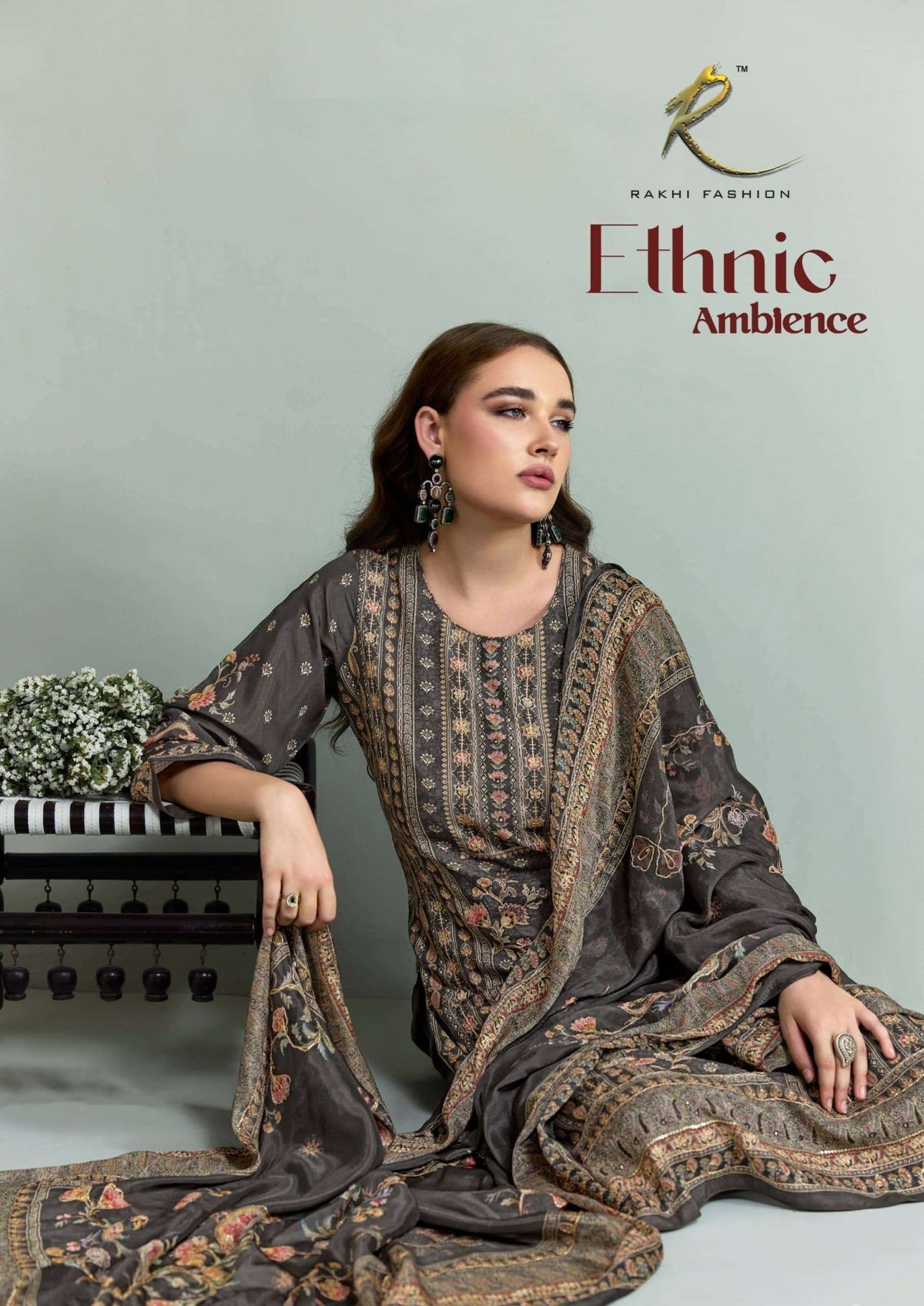 Rakhi Fashion Ethnic Ambience 55671 Modal Dress Material - Amrah Wholesale