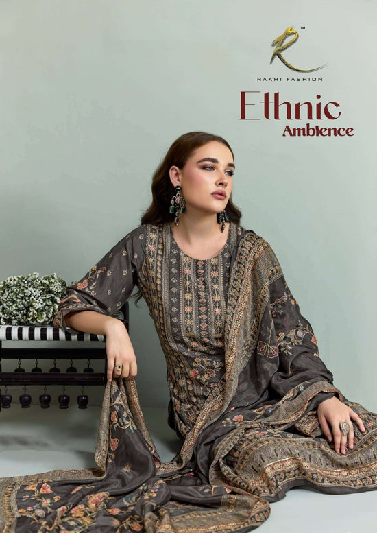 Rakhi Fashion Ethnic Ambience 55671 Modal Dress Material - Amrah Wholesale