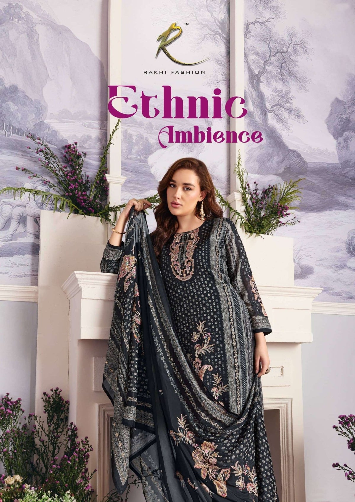 Rakhi Fashion Ethnic Ambience 55672 Modal Dress Material - Amrah Wholesale
