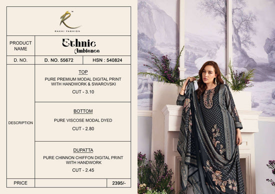 Rakhi Fashion Ethnic Ambience 55672 Modal Dress Material - Amrah Wholesale