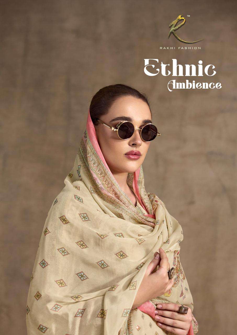 Rakhi Fashion Ethnic Ambience 55674 Viscose Modal Dress Material - Amrah Wholesale
